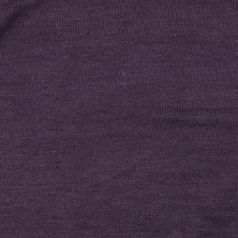 Womens UK Size XS EWM Purple Pullover Jumper