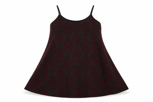 Mizumi Womens Black Floral Polyester Camisole T-Shirt Size L Scoop Neck