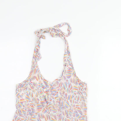 Womens UK Size M EDC Multicoloured Basic T-Shirt