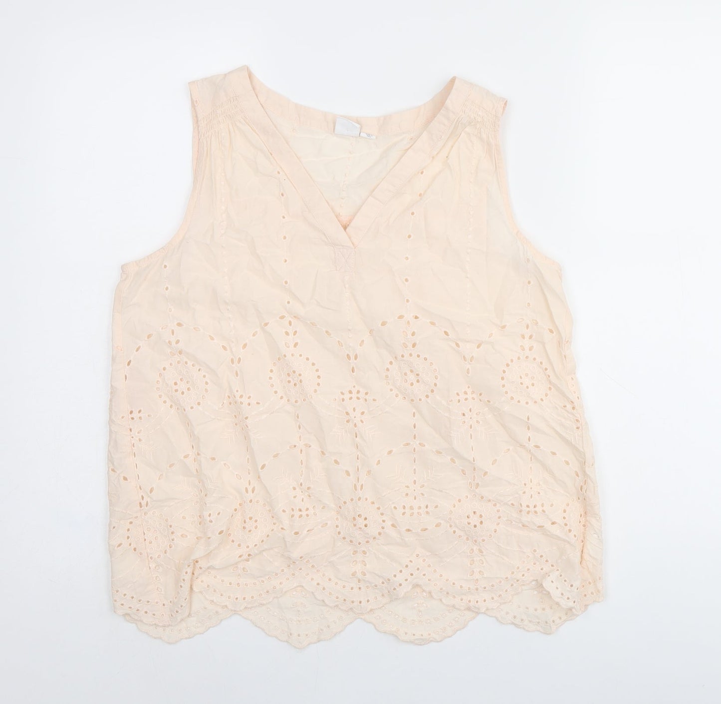 Womens UK Size XS Gap Pink Basic T-Shirt