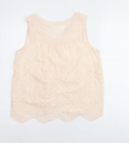 Womens UK Size XS Gap Pink Basic T-Shirt