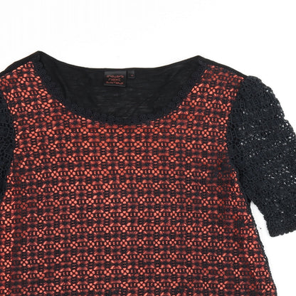 Womens UK Size 12 NEXT Black Jersey T-Shirt