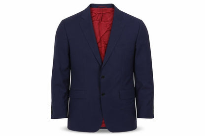 Nicholas Jones Mens Blue Wool Jacket Suit Jacket Size 46 Regular