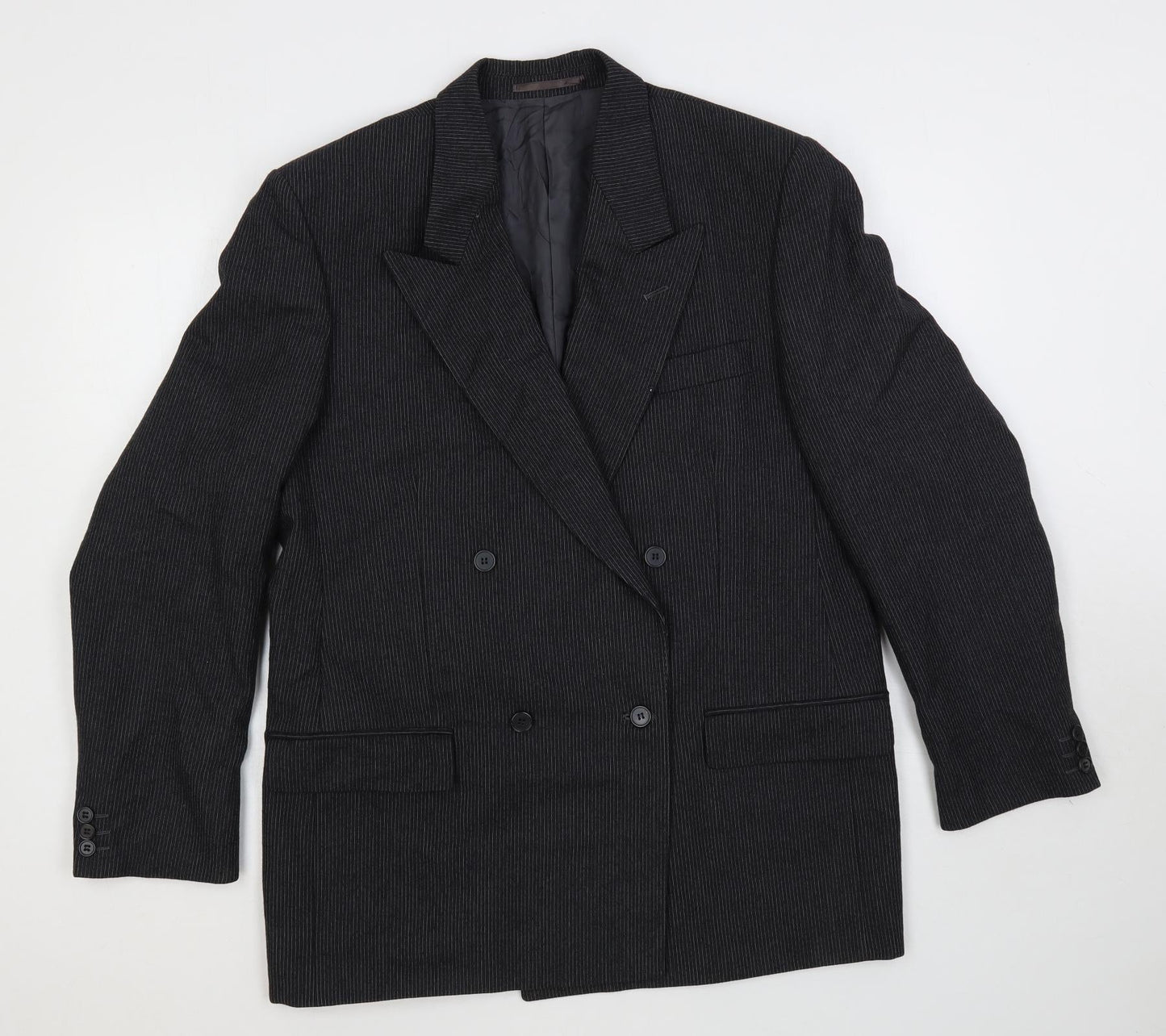 Mens UK Size 42 Hornes Regular Grey Suit Jacket