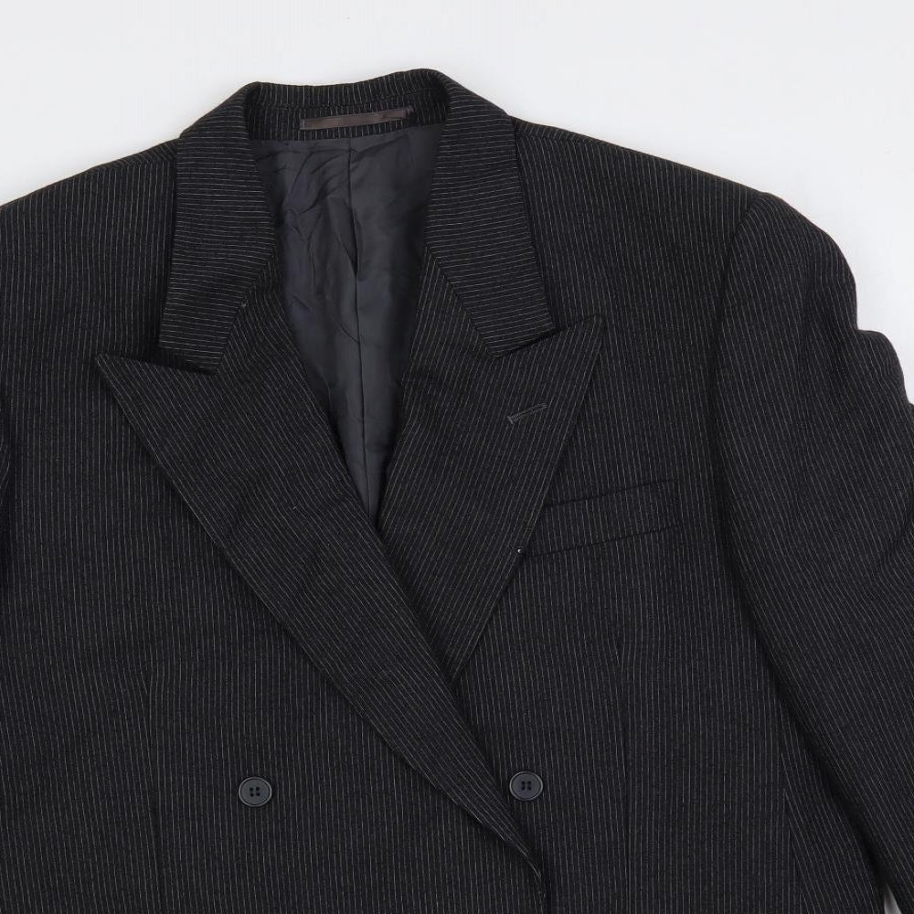 Mens UK Size 42 Hornes Regular Grey Suit Jacket