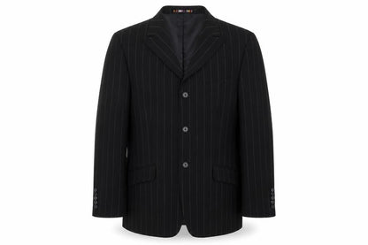 Mens UK Size 42 River Island Regular Black Suit Jacket