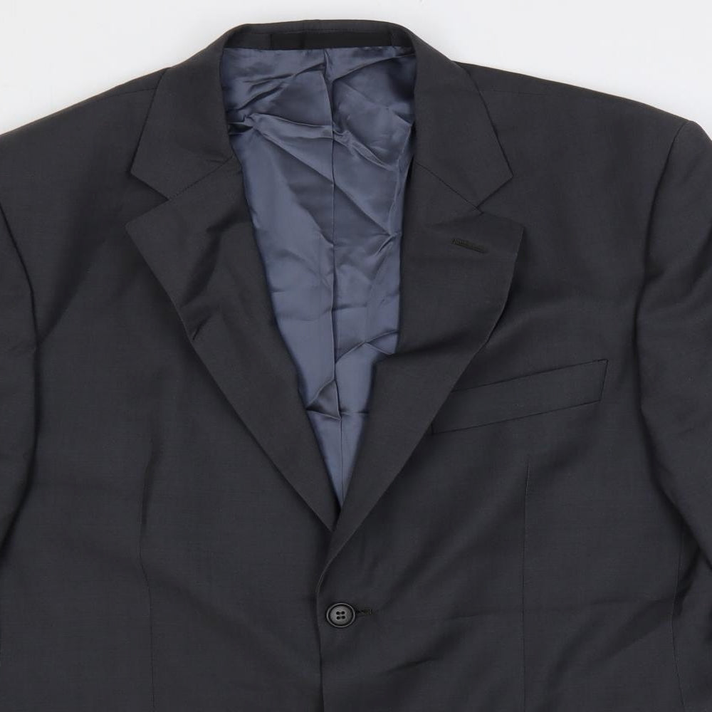 Mens UK Size 40 Marks and Spencer Regular Grey Suit Jacket