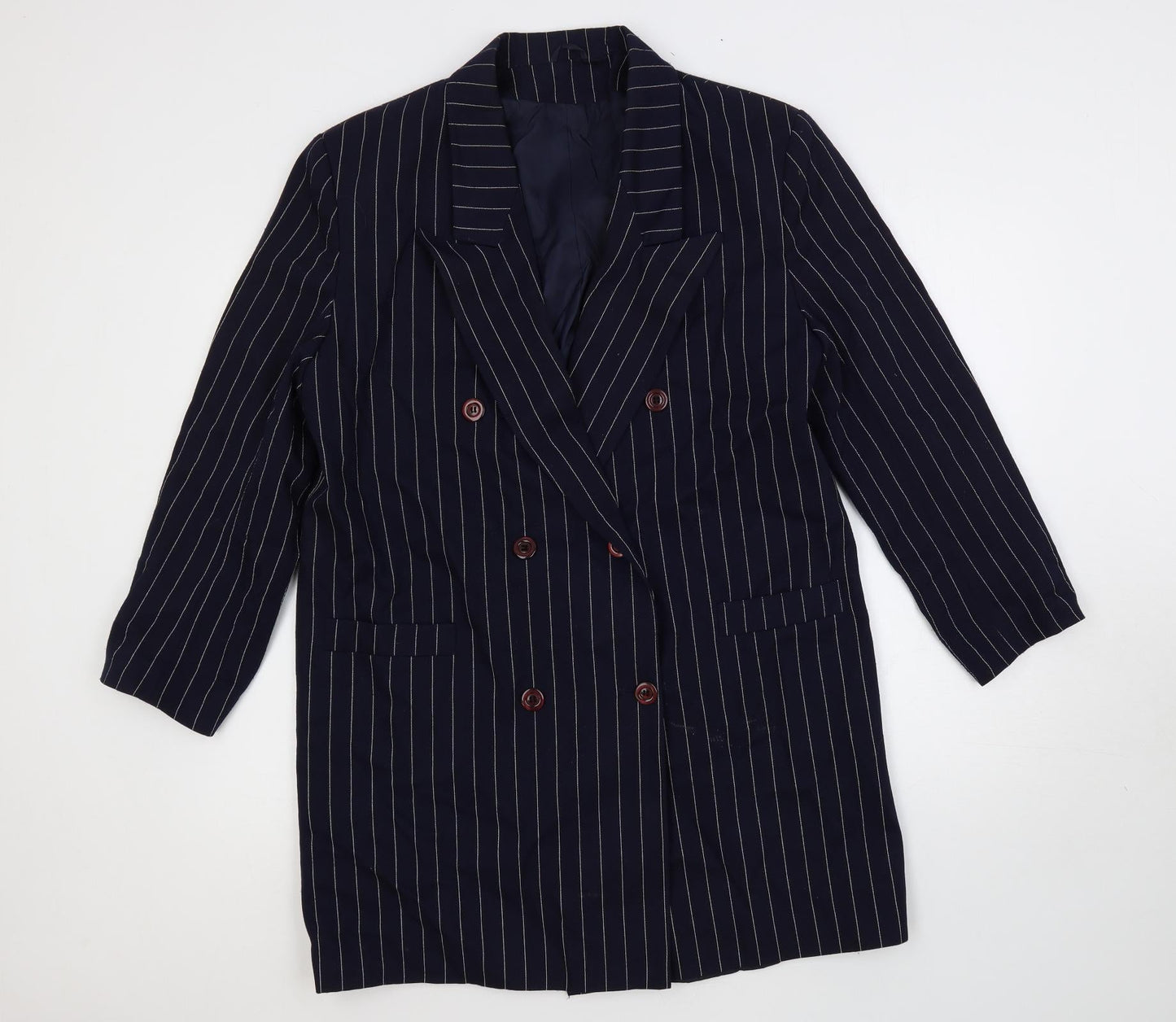 Womens UK Size 14 C&A Blue Jacket