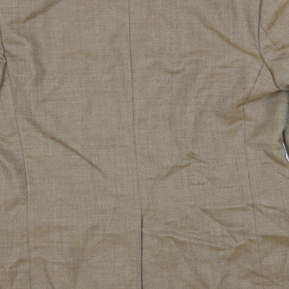 Mens UK Size 42 Marks and Spencer Regular Beige Suit Jacket
