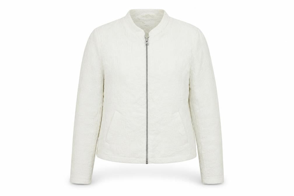 Womens UK Size 8 Indigo Ivory Jacket