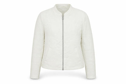 Womens UK Size 8 Indigo Ivory Jacket