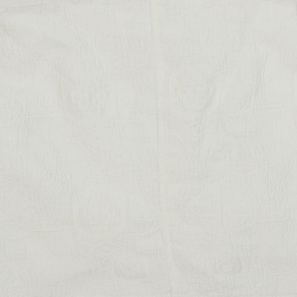 Indigo Womens Ivory Jacket Blazer Size 8 Zip - Textured