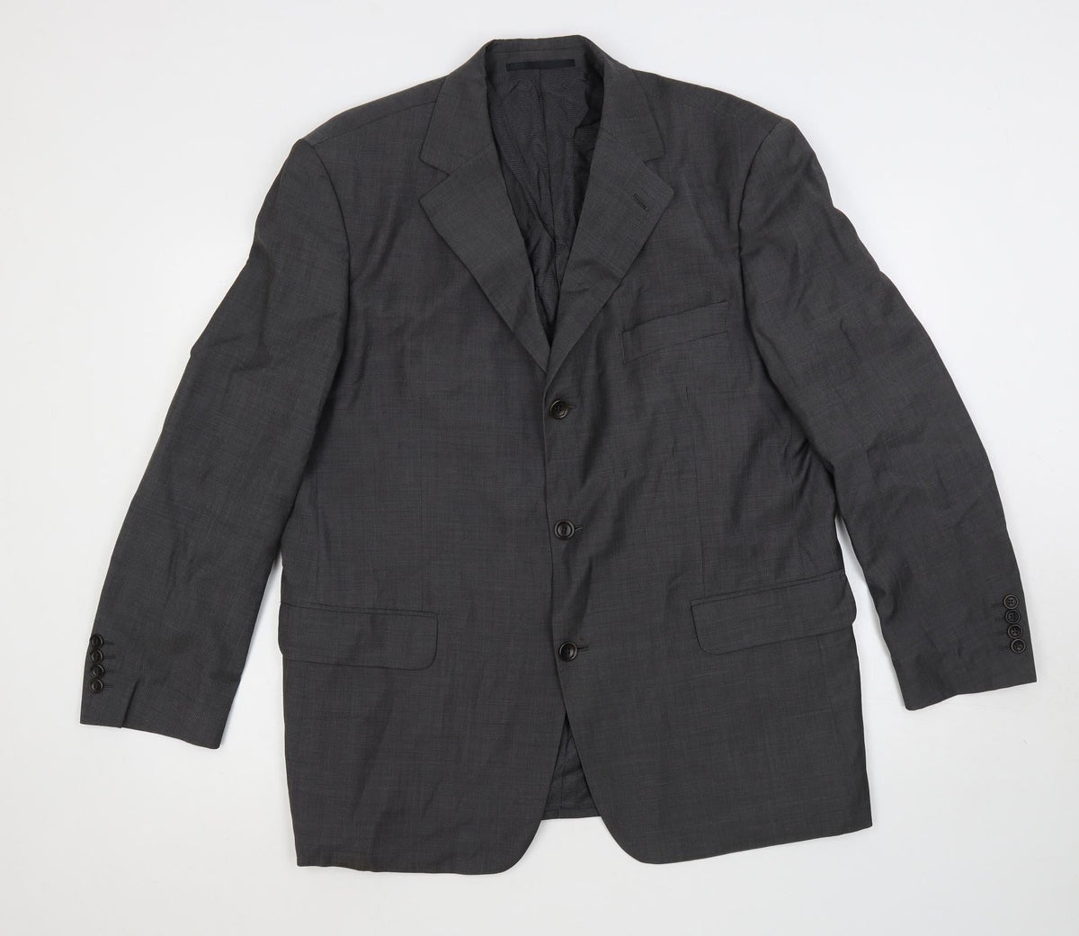 Mens UK Size 42 Cerruti Regular Grey Suit Jacket