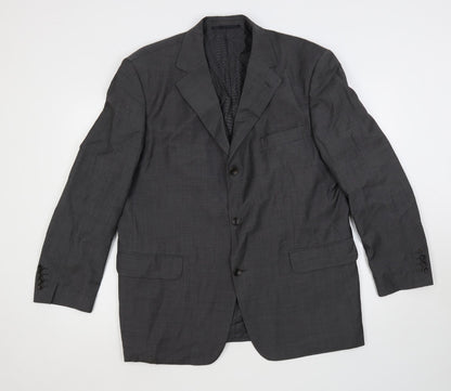 Mens UK Size 42 Cerruti Regular Grey Suit Jacket