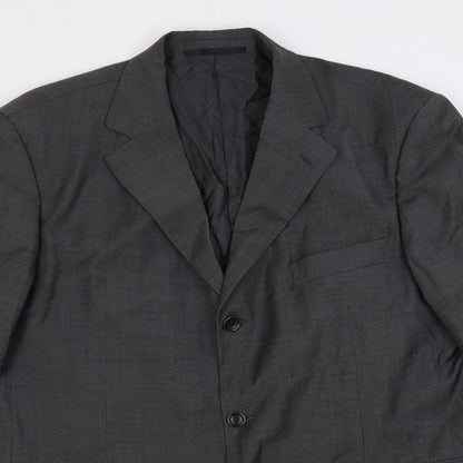 Mens UK Size 42 Cerruti Regular Grey Suit Jacket
