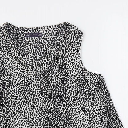 Womens UK Size 8 Marks and Spencer Black Basic Blouse