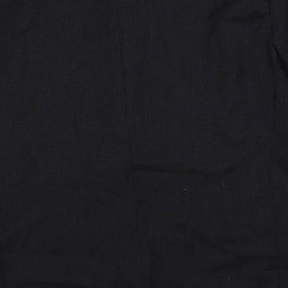 Continental Mens Black Wool Jacket Suit Jacket Size 42 Regular