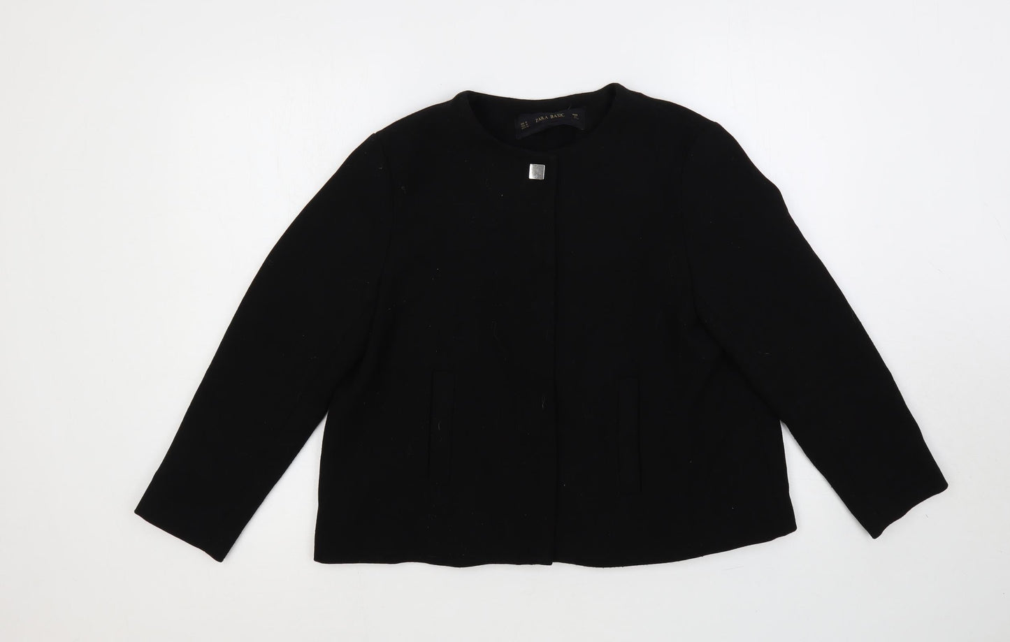 Womens UK Size M Zara Black Jacket