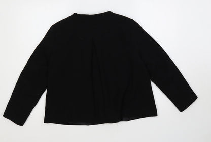 Womens UK Size M Zara Black Jacket