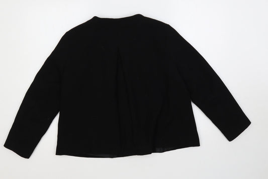Womens UK Size M Zara Black Jacket