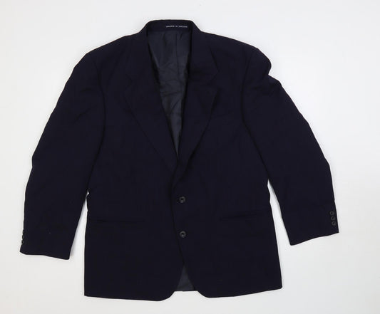Mens UK Size 44 Burton Regular Blue Suit Jacket
