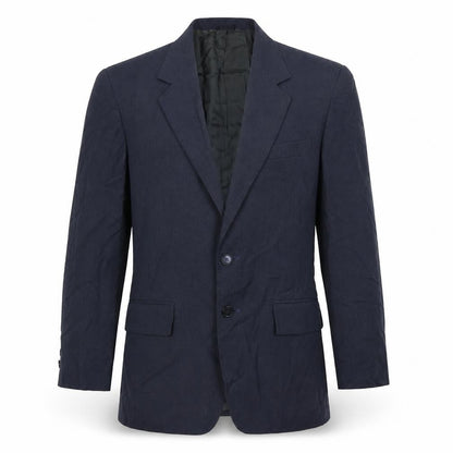 Prep Mens Blue Polyester Jacket Suit Jacket Size 38 Regular