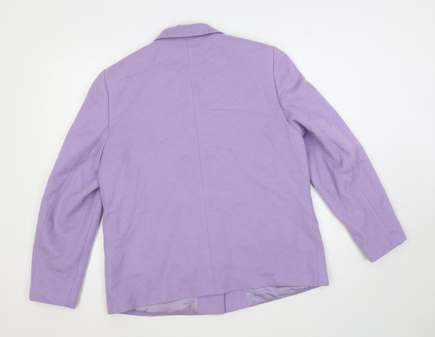 Gerry Weber Womens Purple Jacket Blazer Size 16 Button