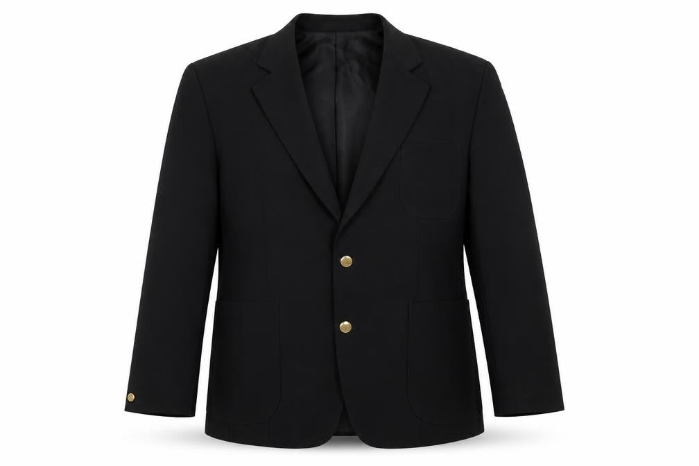 Mens UK Size 42 Dunn & Co Regular Black Suit Jacket