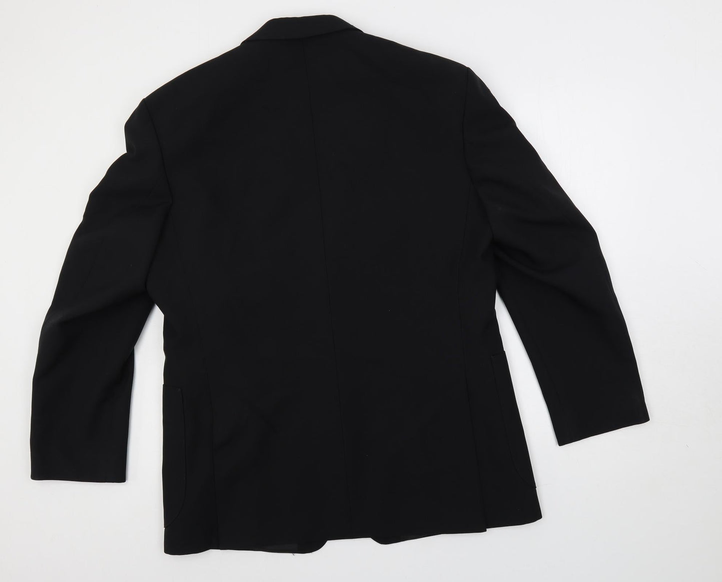 Mens UK Size 42 Dunn & Co Regular Black Suit Jacket