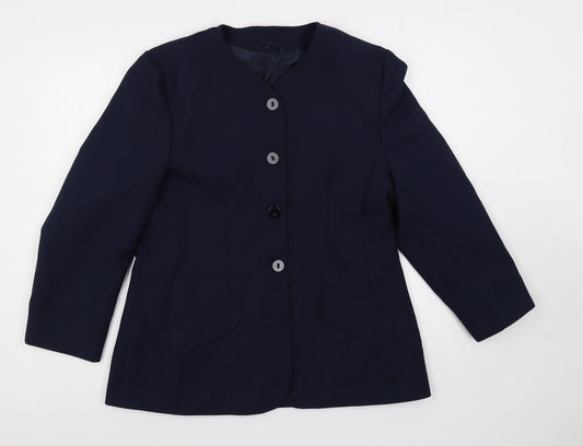 Womens UK Size 16 Debenhams Blue Jacket