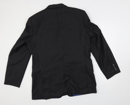 Mens UK Size 44 NEXT Regular Black Suit Jacket