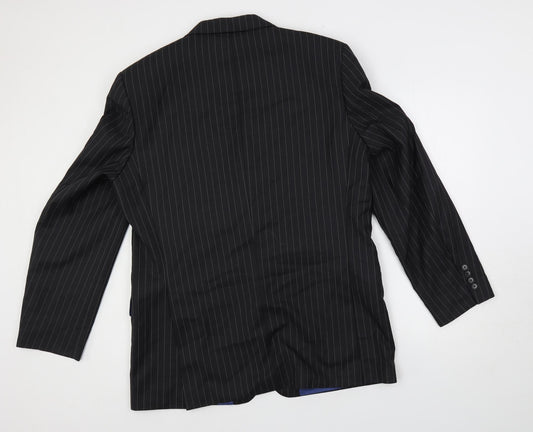 Mens UK Size 44 NEXT Regular Black Suit Jacket