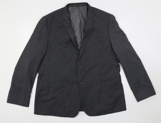 Mens UK Size 46 Goodsouls Regular Grey Suit Jacket