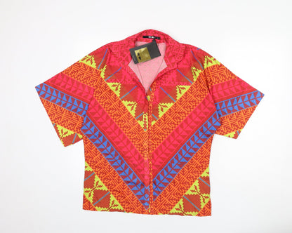 Womens UK Size S Khaadi Multicoloured Basic Button-Up