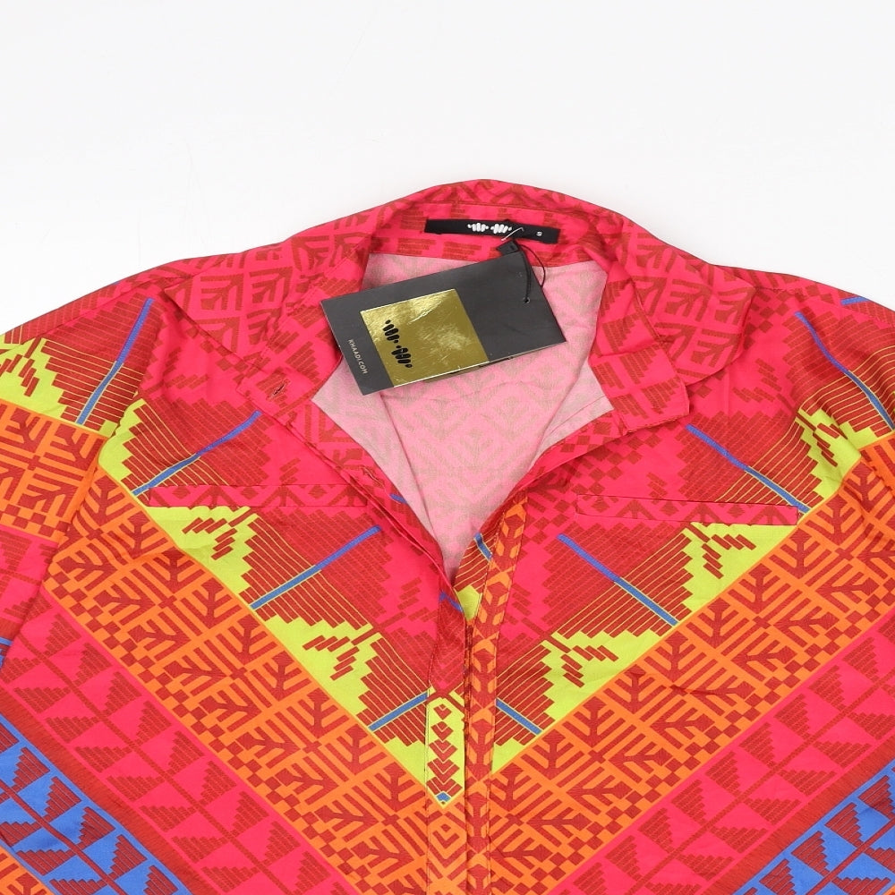 Womens UK Size S Khaadi Multicoloured Basic Button-Up