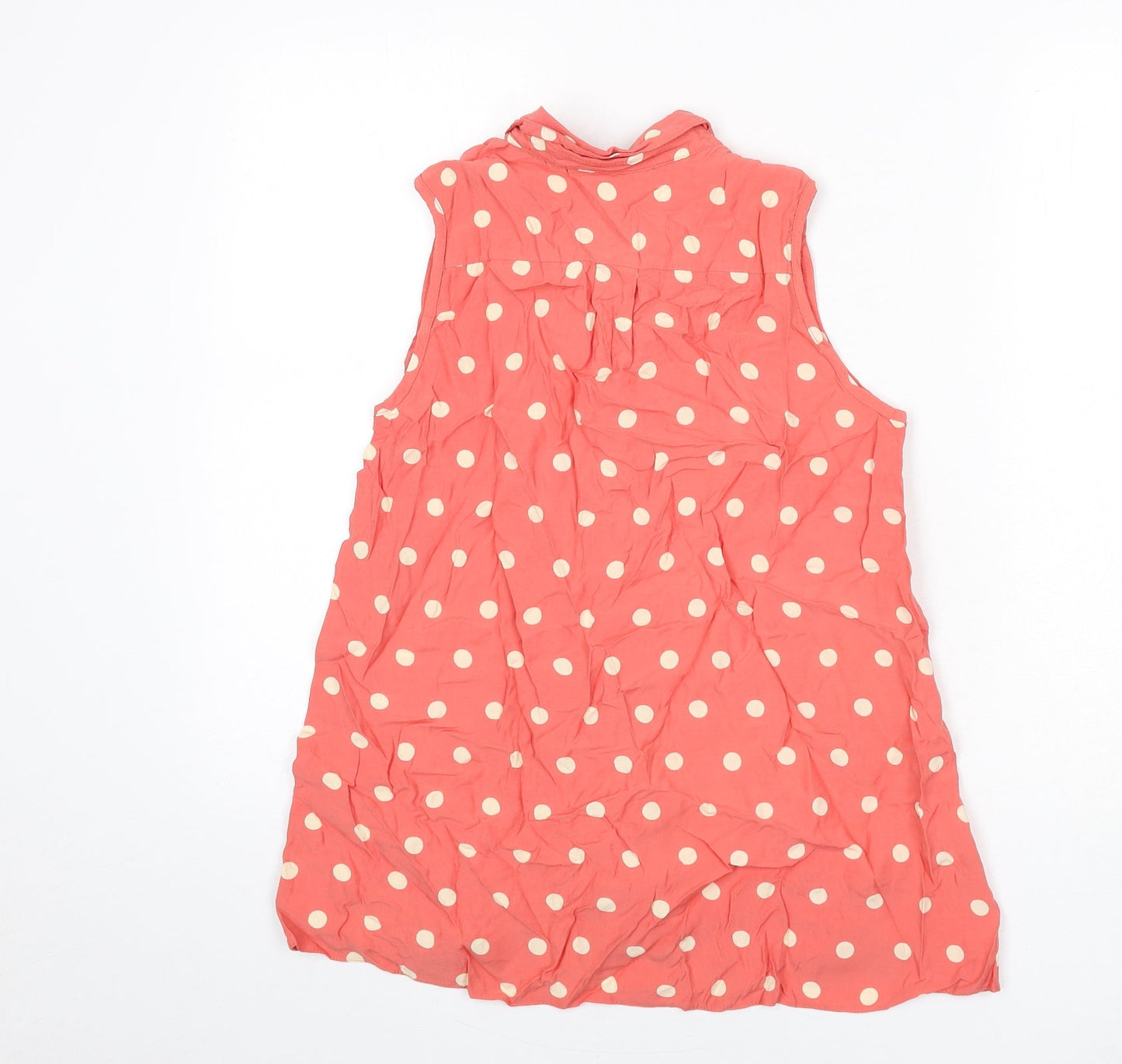Womens UK Size 8 Dorothy Perkins Pink Basic Button-Up