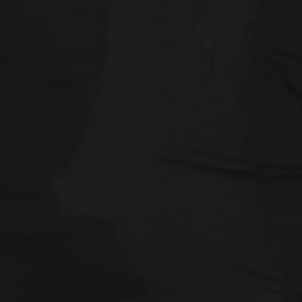 Capsule Womens Black Polyester Basic Blouse Size 18 V-Neck - Kimono, Lace Trim