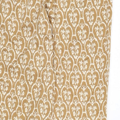 Womens UK Size 10 Jackpot Regular Fit  Beige Trousers