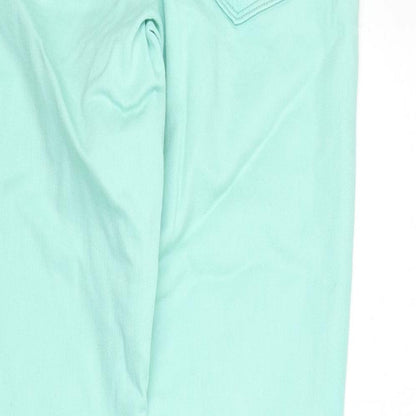 Levi's Womens Green Cotton Skinny Jeans Size 26 in L28 in Regular Zip