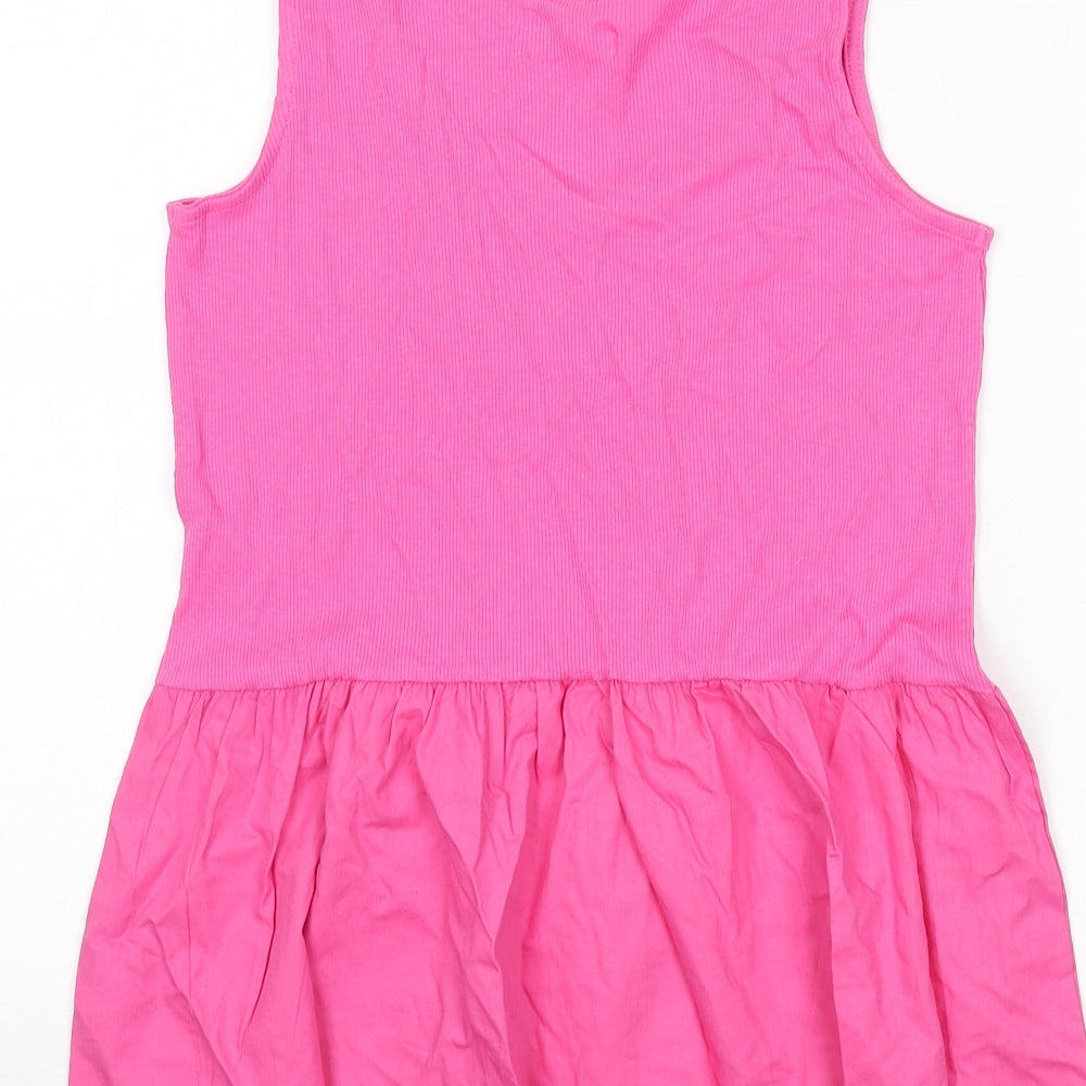 Womens UK Size 12 Simply Be Pink Basic Tank
