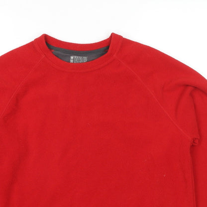 Mens UK Size S Blue Harbour Red Pullover Sweatshirt