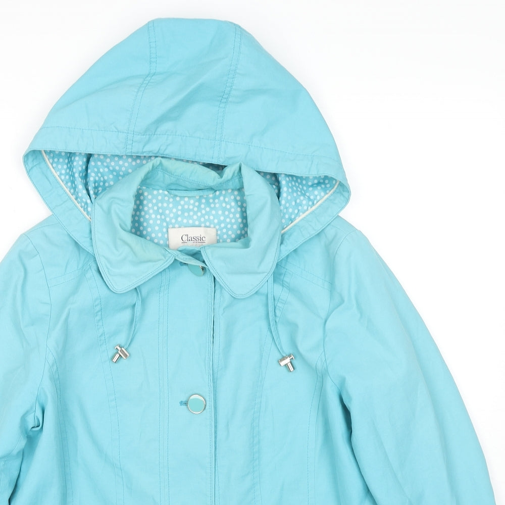 Womens UK Size 8 Per Una Blue Jacket