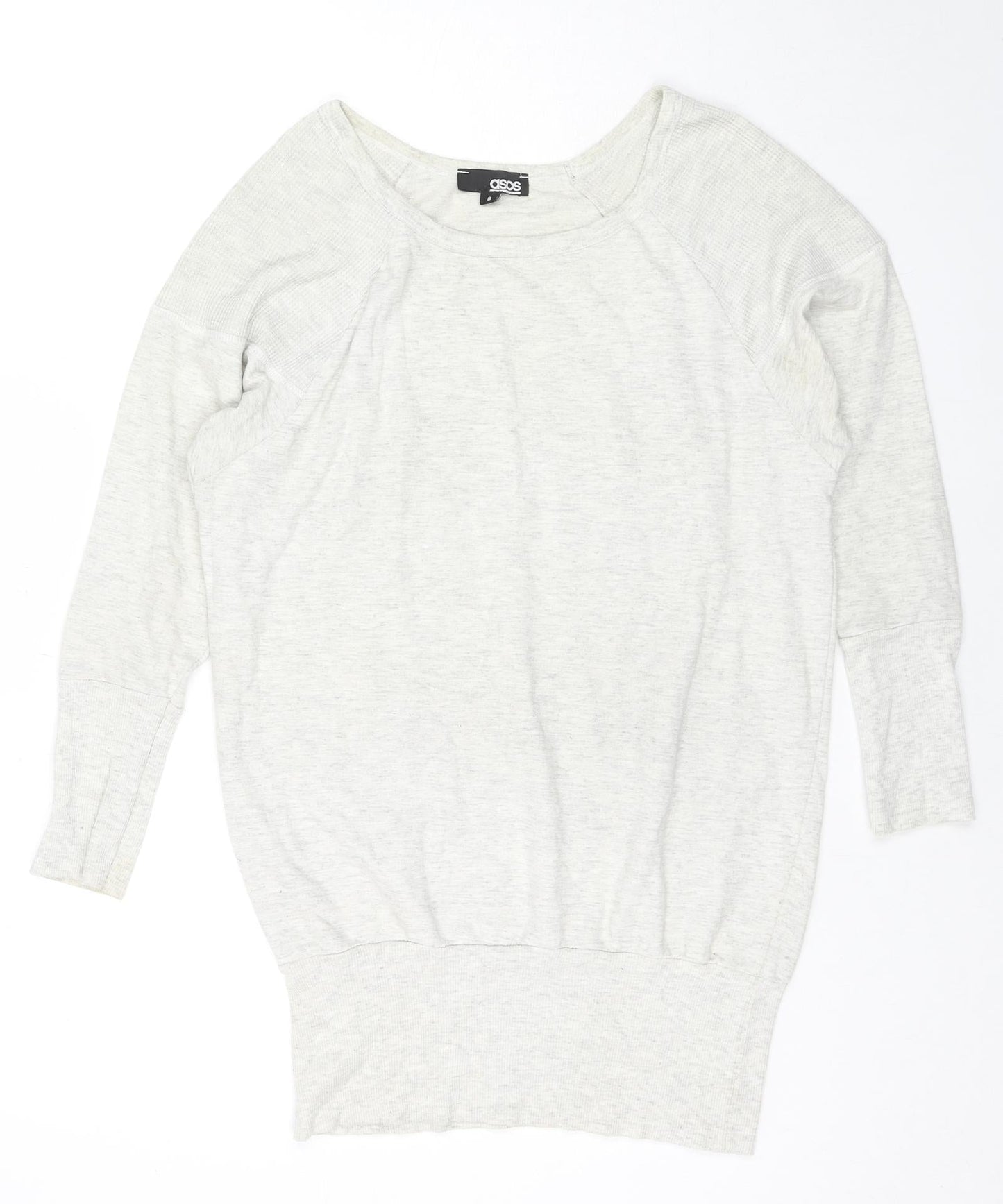 Womens UK Size 8 ASOS Grey Pullover Sweatshirt