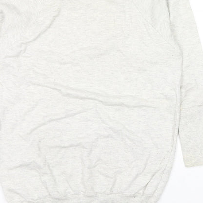 Womens UK Size 8 ASOS Grey Pullover Sweatshirt