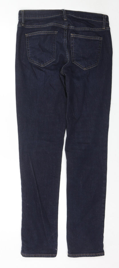Gap Womens Blue Cotton Skinny Jeans Size 26 in L30 in Regular Zip