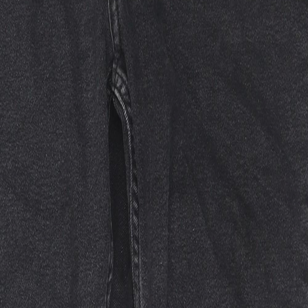 Divided by H&M Womens Black Cotton Skinny Jeans Size 10 L27 in Regular Zip