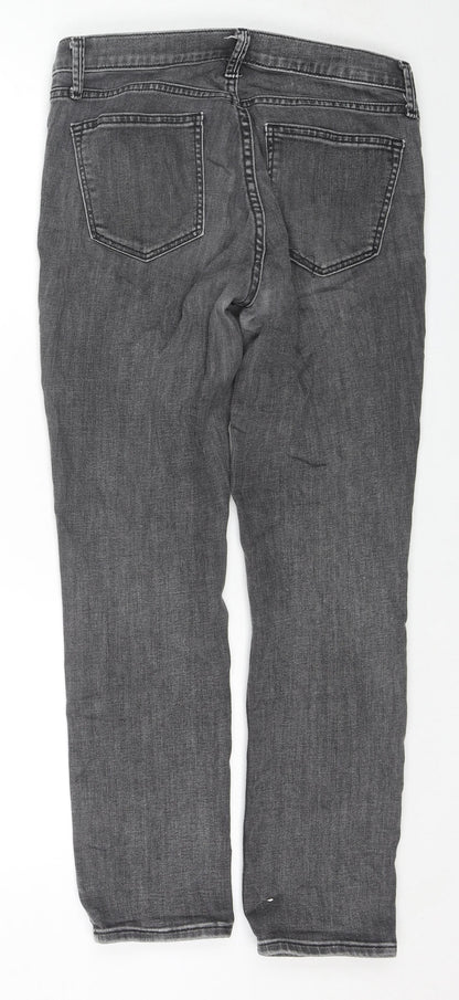 Gap Womens Grey Cotton Skinny Jeans Size 27 in L30 in Regular Zip