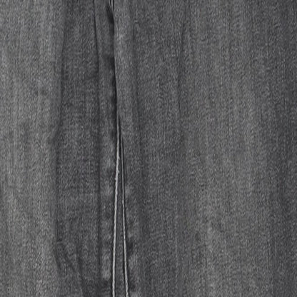 Gap Womens Grey Cotton Skinny Jeans Size 27 in L30 in Regular Zip