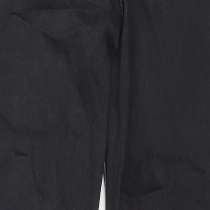 Per Una Womens Black Cotton Skinny Jeans Size 32 in L27 in Regular Zip