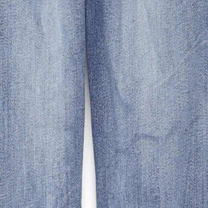 Mens UK Size 30 in Ringspun Regular Fit Skinny Blue Jeans